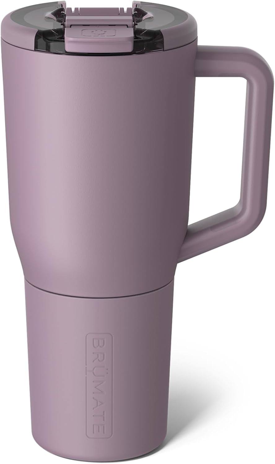 Müv - 35Oz 100% Leak Proof Insulated Coffee Mug with Handle & Lid - Stainless Steel Coffee Travel Mug - Double Walled Coffee Cup (Lavender)