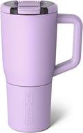 Müv - 25Oz 100% Leak Proof Insulated Coffee Mug with Handle & Lid - Stainless Steel Coffee Travel Mug - Double Walled Coffee Cup (Lavender)