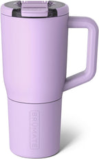Müv - 25Oz 100% Leak Proof Insulated Coffee Mug with Handle & Lid - Stainless Steel Coffee Travel Mug - Double Walled Coffee Cup (Lavender)