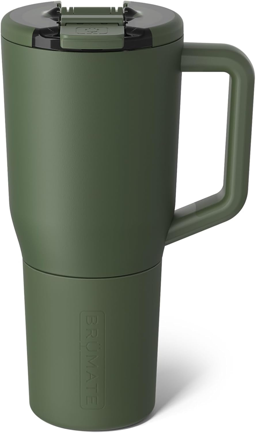 Müv - 25Oz 100% Leak Proof Insulated Coffee Mug with Handle & Lid - Stainless Steel Coffee Travel Mug - Double Walled Coffee Cup (Kiwi)