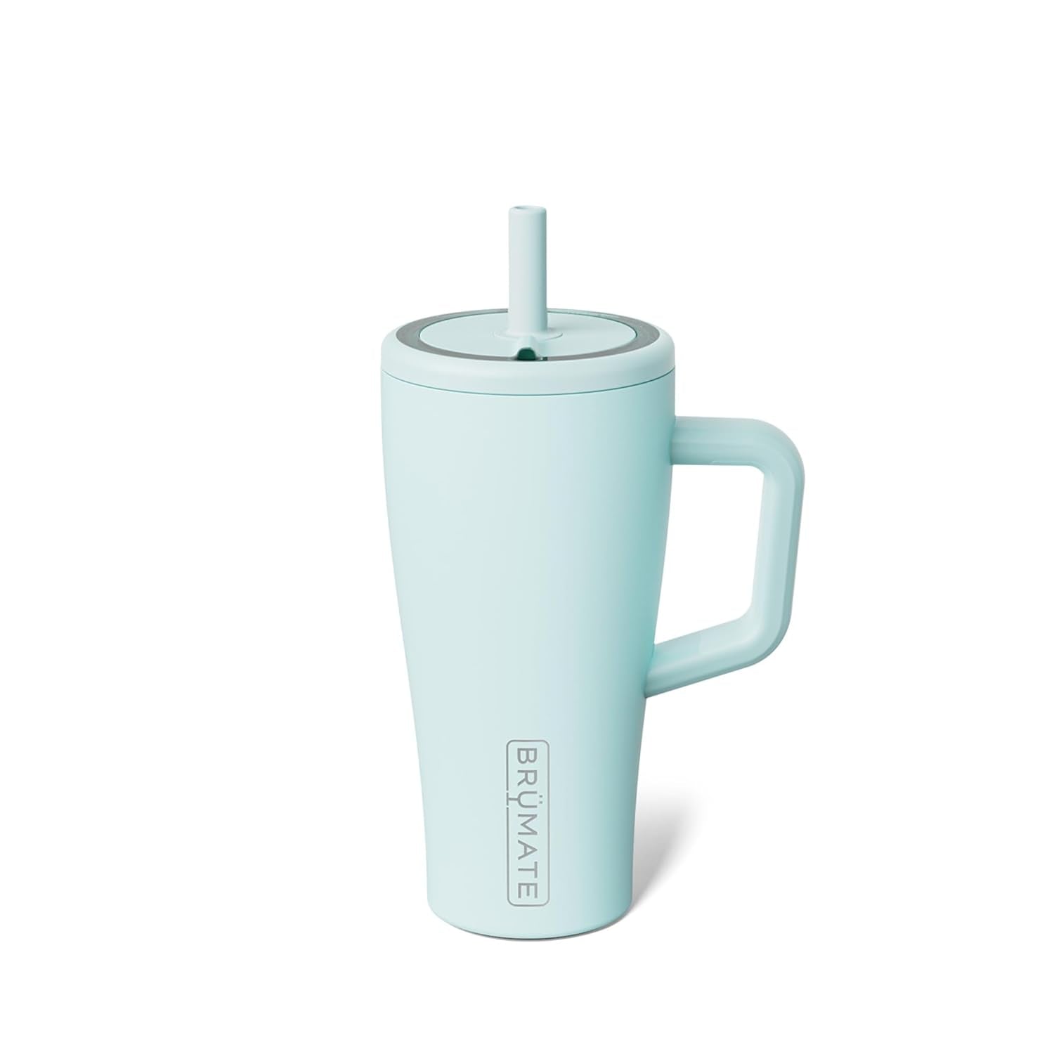 Era 40 Oz Tumbler with Handle and Straw | 100% Leakproof Insulated Water Bottle Tumbler with Lid and Flexible Softsip Straw | Made of Stainless Steel | Cup Holder Friendly | 40Oz (Mocha)