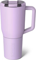 Müv - 35Oz 100% Leak Proof Insulated Coffee Mug with Handle & Lid - Stainless Steel Coffee Travel Mug - Double Walled Coffee Cup (Lavender)