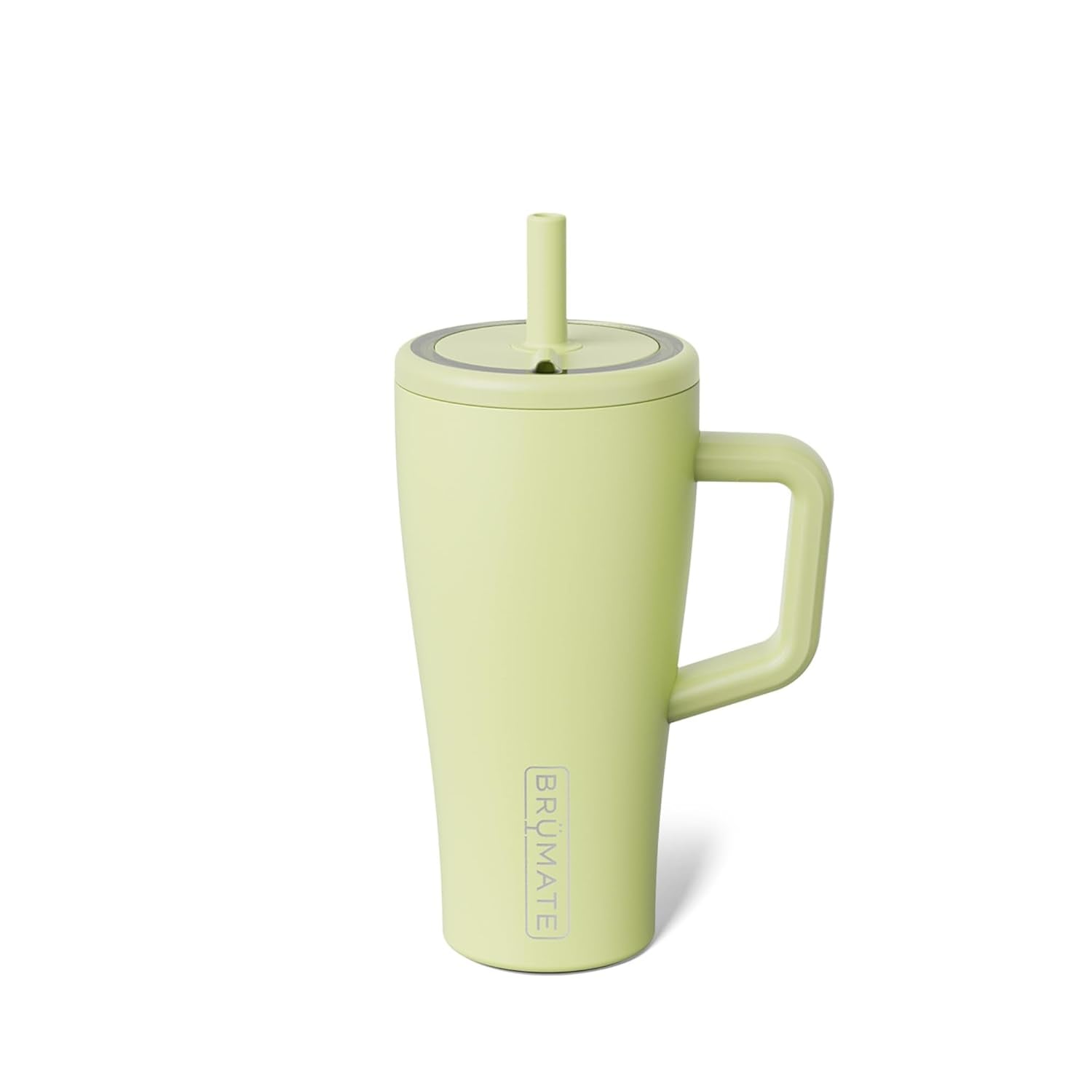 Era 40 Oz Tumbler with Handle and Straw | 100% Leakproof Insulated Water Bottle Tumbler with Lid and Flexible Softsip Straw | Made of Stainless Steel | Cup Holder Friendly | 40Oz (Mocha)