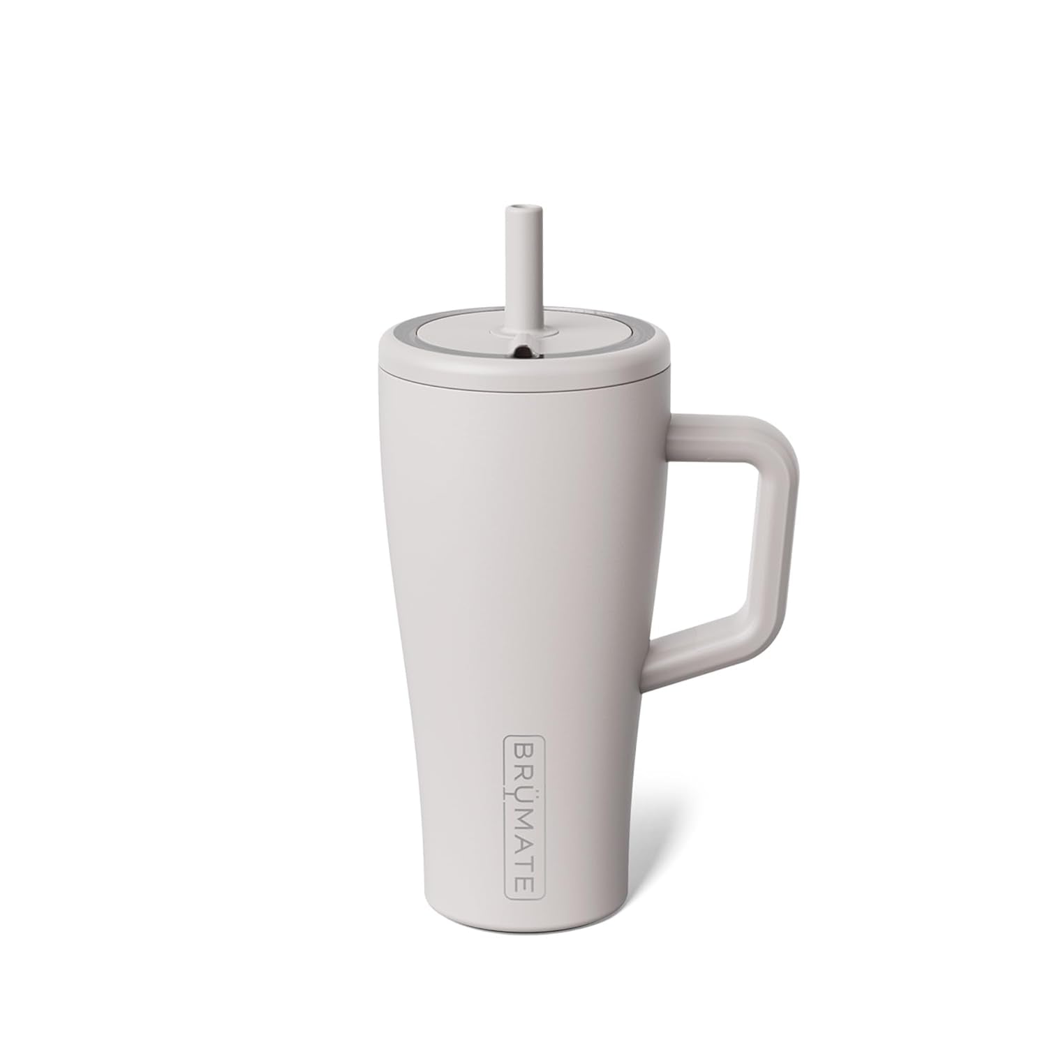 Era 40 Oz Tumbler with Handle and Straw | 100% Leakproof Insulated Water Bottle Tumbler with Lid and Flexible Softsip Straw | Made of Stainless Steel | Cup Holder Friendly | 40Oz (Mocha)