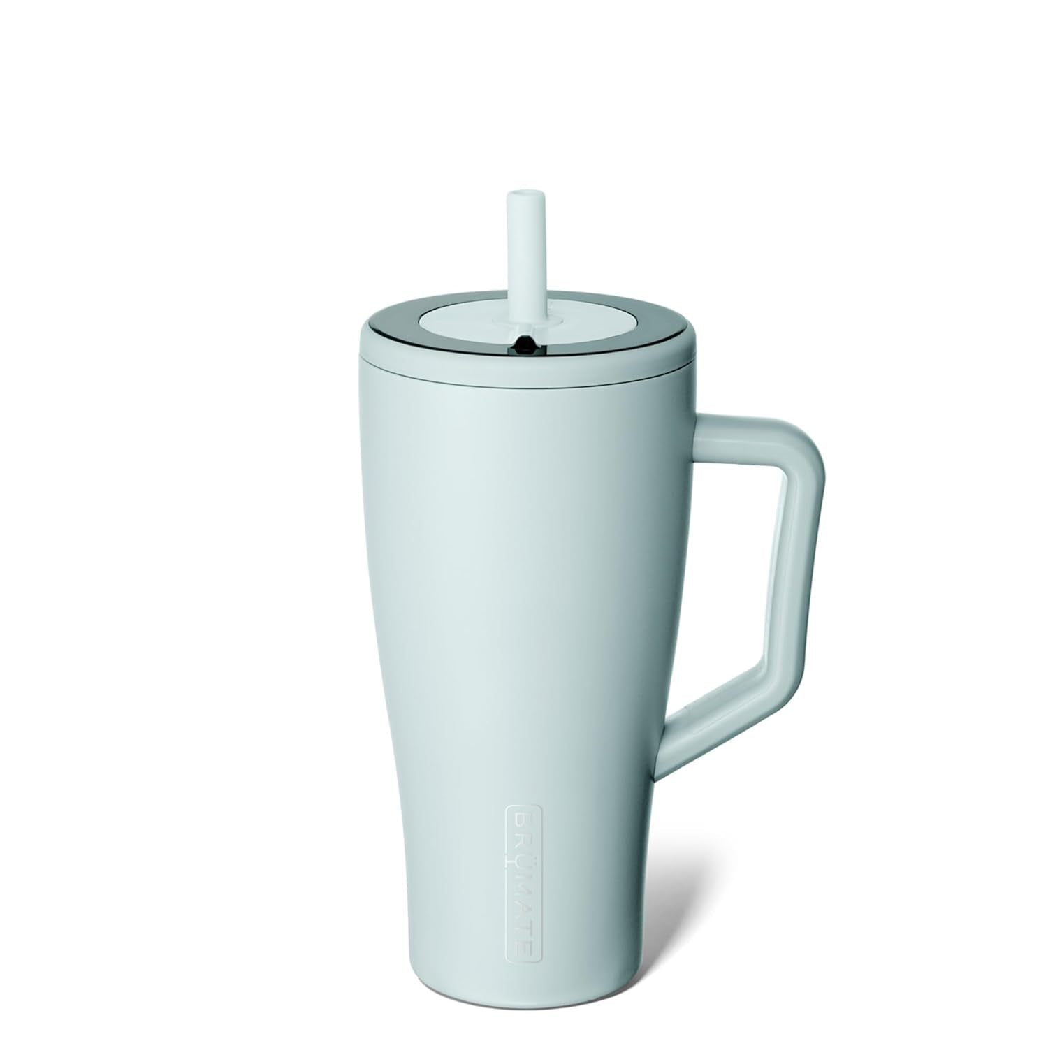 Era 40 Oz Tumbler with Handle and Straw | 100% Leakproof Insulated Water Bottle Tumbler with Lid and Flexible Softsip Straw | Made of Stainless Steel | Cup Holder Friendly | 40Oz (Mocha)