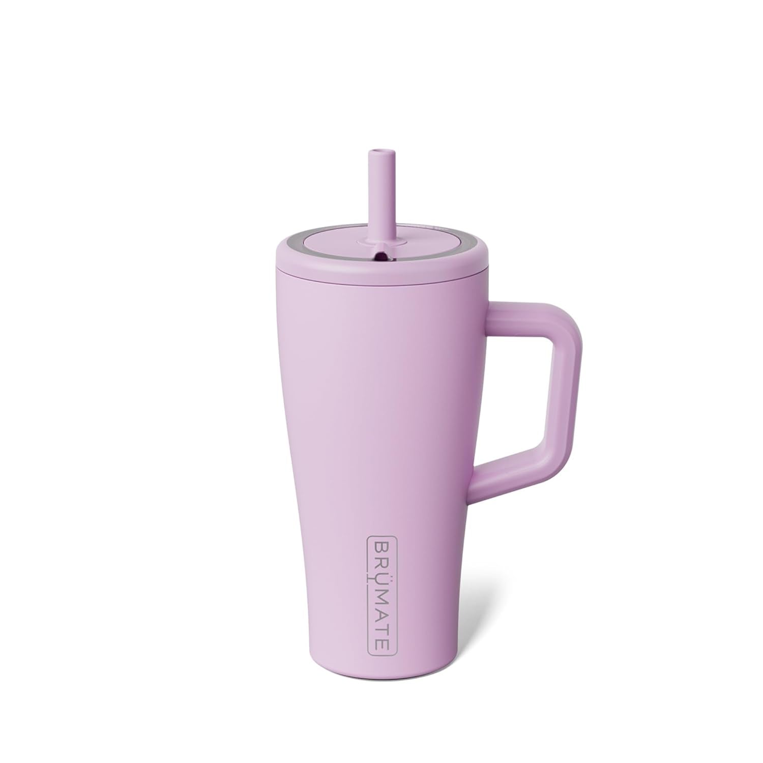 Era 40 Oz Tumbler with Handle and Straw | 100% Leakproof Insulated Water Bottle Tumbler with Lid and Flexible Softsip Straw | Made of Stainless Steel | Cup Holder Friendly | 40Oz (Mocha)